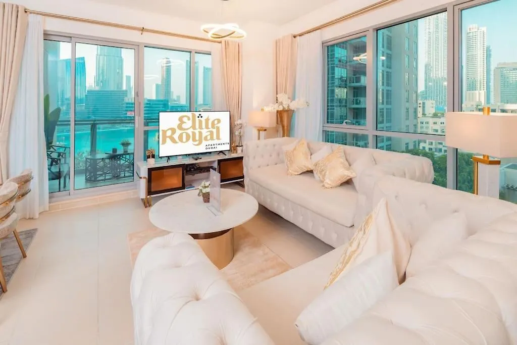 Elite Royal Apartment - Full Burj Khalifa & Fountain View - Luxurious - Viceroy Dubai